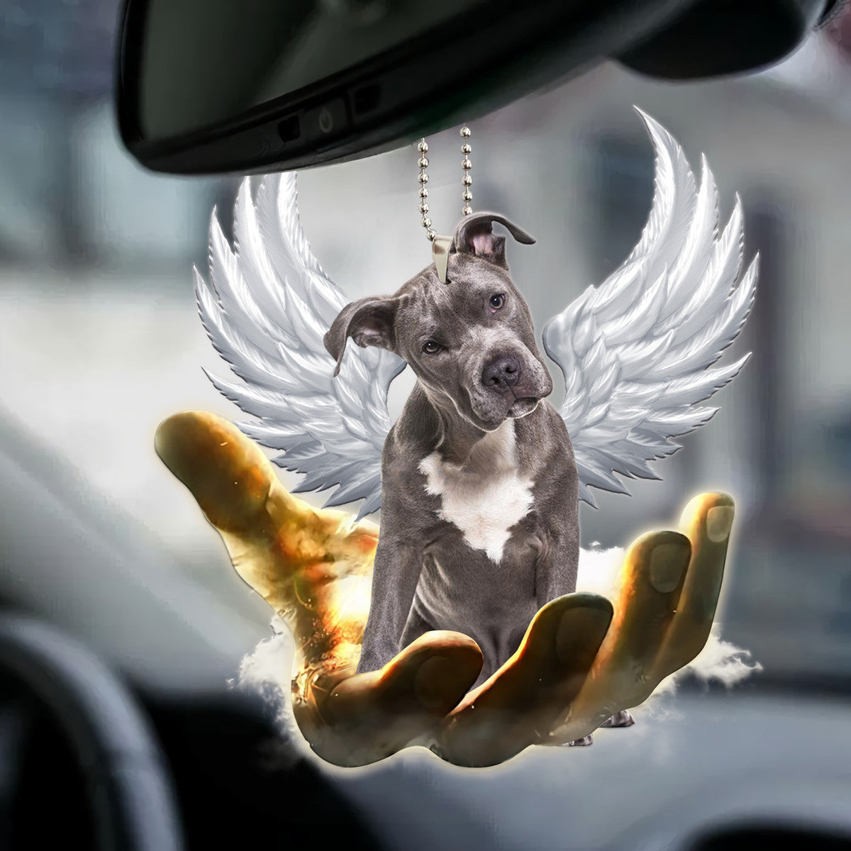 Staffordshire Angel Wings Ornament