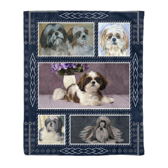 Shih Tzu - Love Really Hurt Without You - Quilt