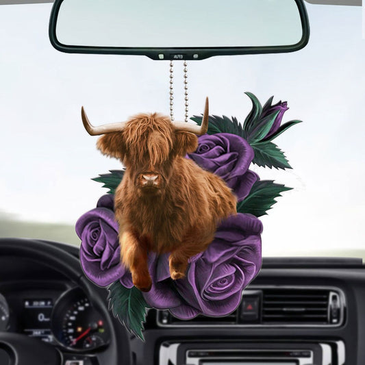 Highland cattle Hanging Ornament