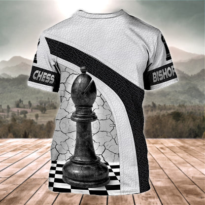 Bishop Chess All Over Printed Unisex Shirt