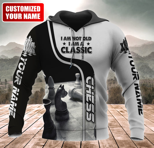 Personalized Name Chess I'm A Classic All Over Printed Unisex Shirt