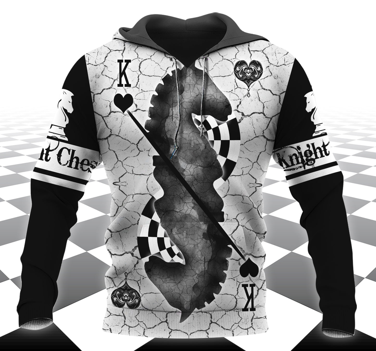 Knight Chess Poker All Over Printed Unisex Shirt