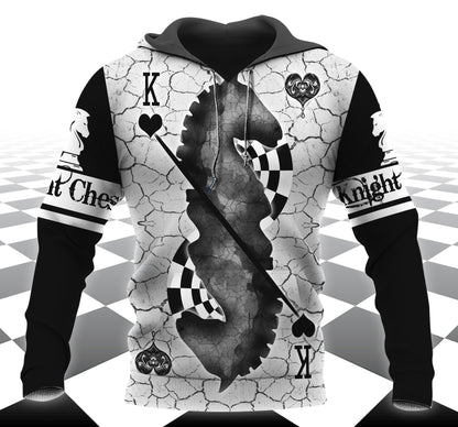 Knight Chess Poker All Over Printed Unisex Shirt