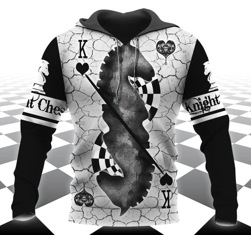 Knight Chess Poker All Over Printed Unisex Shirt