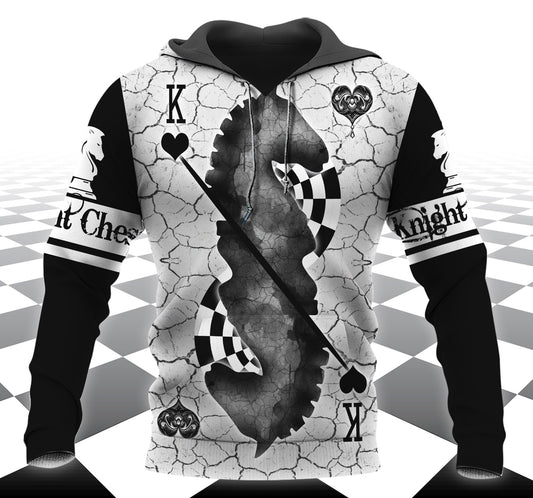 Knight Chess Poker All Over Printed Unisex Shirt