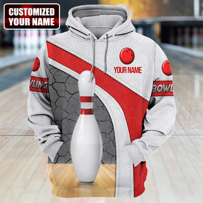 Personalized Name Bowling Q2 All Over Printed Unisex Shirt