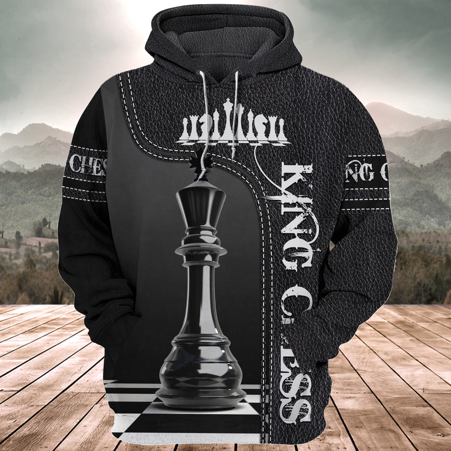 King Chess Q2 All Over Printed Unisex Shirt