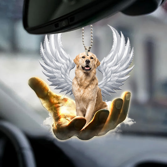 Golden Retriever Wings Ornament