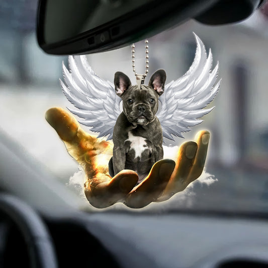French Bulldog Wings Ornament