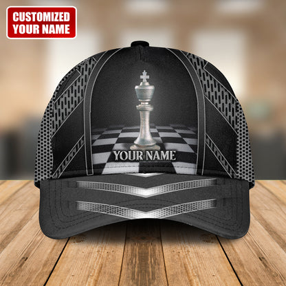 Personalized Name King Chess Classic Cap