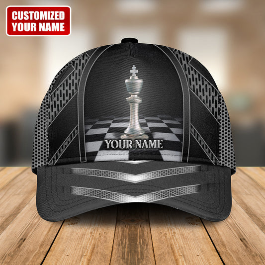 Personalized Name King Chess Classic Cap