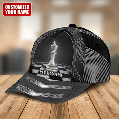 Personalized Name King Chess Classic Cap