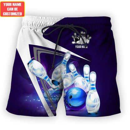 Personalized Name Bowling Q4 All Over Printed Unisex Shirt