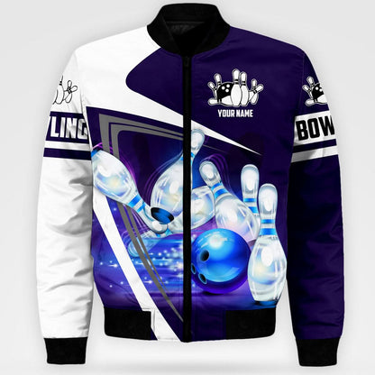 Personalized Name Bowling Q4 All Over Printed Unisex Shirt