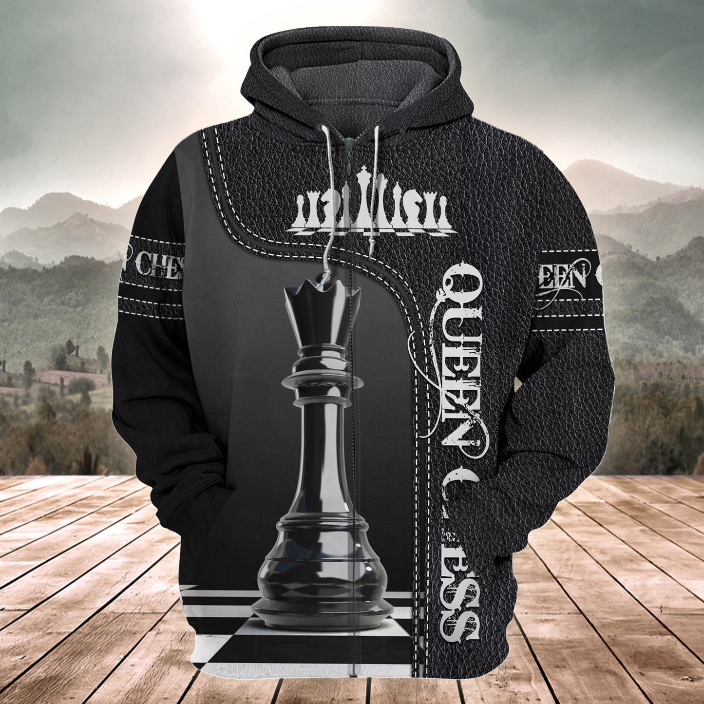 Queen Chess Q2 All Over Printed Unisex Shirt