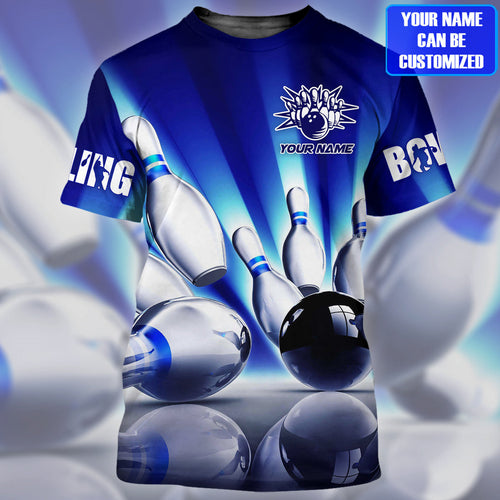 Personalized Name Bowling Q9 All Over Printed Unisex Shirt