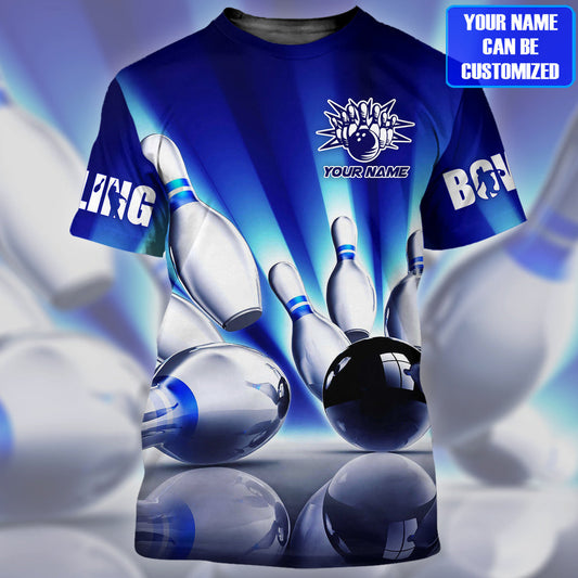 Personalized Name Bowling Q9 All Over Printed Unisex Shirt