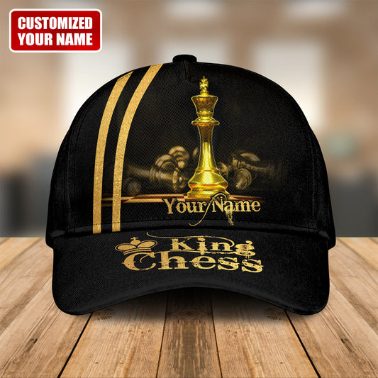 Personalized Name King Chess Q2 Classic Cap Q160405