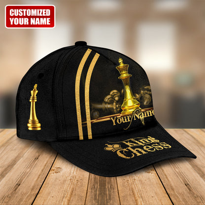Personalized Name King Chess Q2 Classic Cap Q160405
