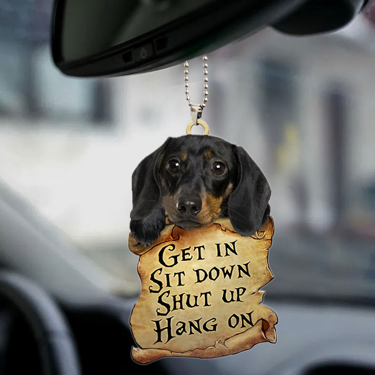 Dachshund Car Ornament AK43
