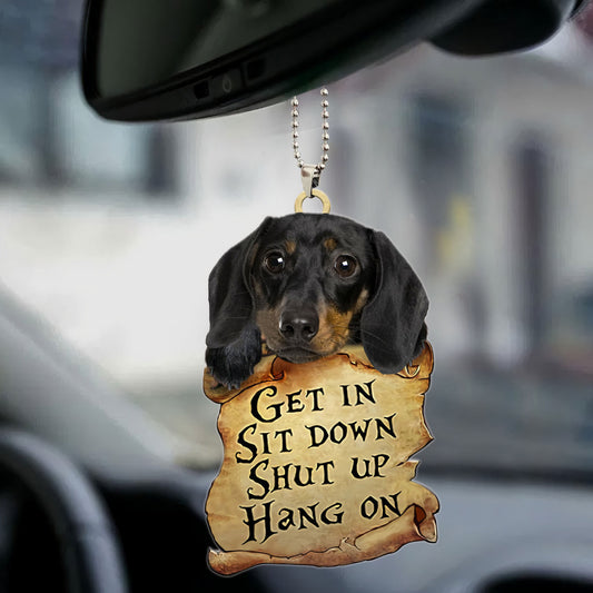 Dachshund Car Ornament AK43