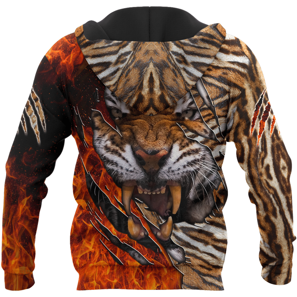 Tiger Warrior Art All Over Printed Unisex Shirt Q051211