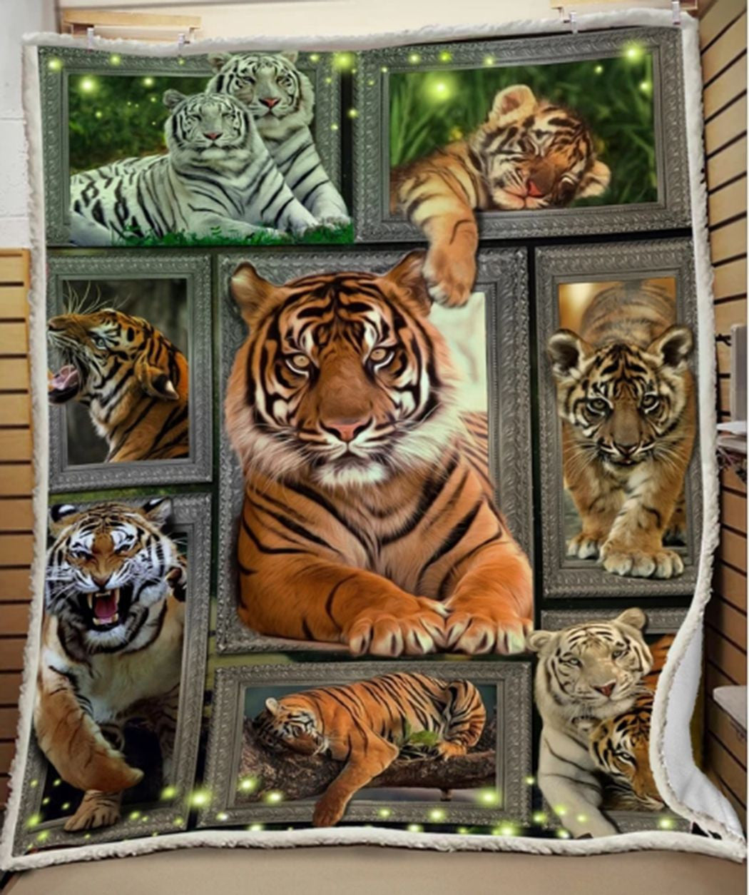 Tiger 3D Fleece Blanket