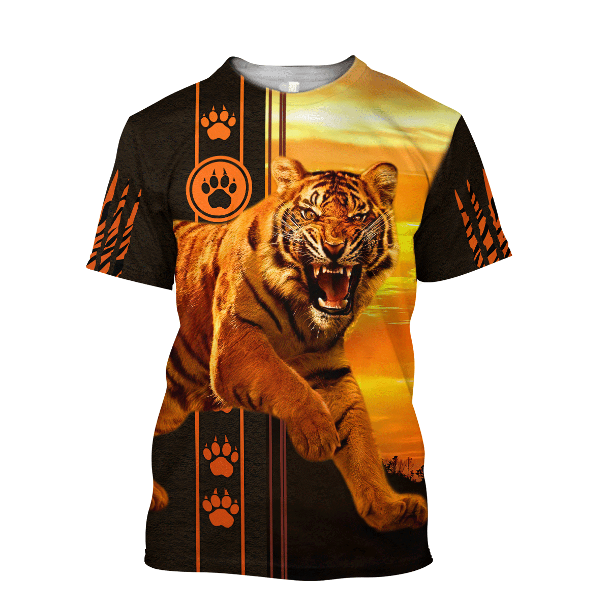 Tiger 3D All Over Printed Unisex Shirt