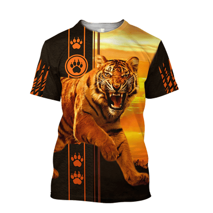 Tiger 3D All Over Printed Unisex Shirt