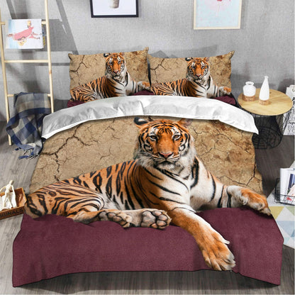 Tiger Love All Over Printed Bedding Set