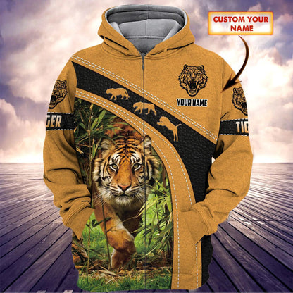 Personalized Name Tiger 2 All Over Printed Unisex Shirt