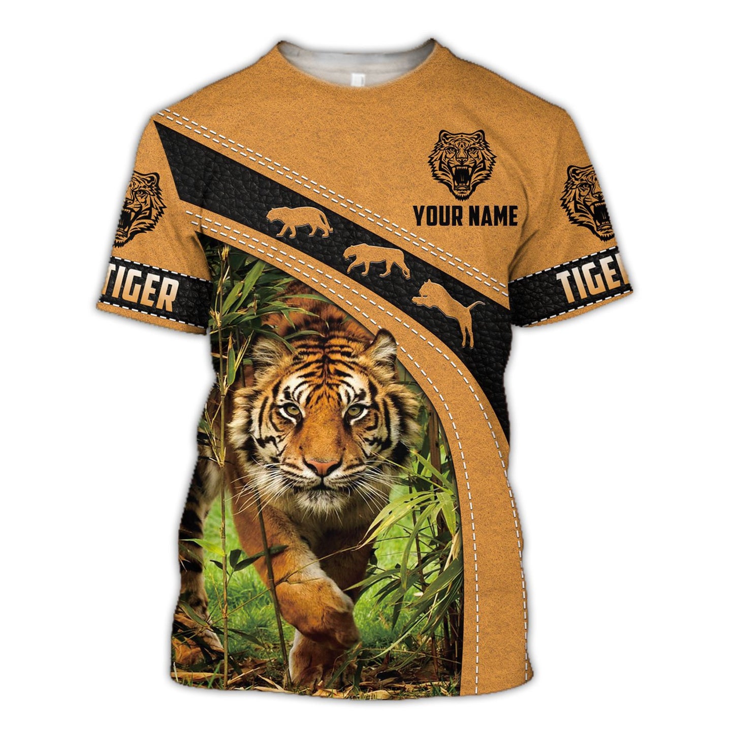 Personalized Name Tiger 2 All Over Printed Unisex Shirt