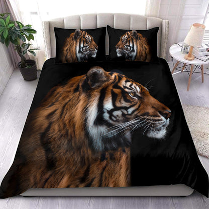 Tiger Portrait All Over Printed Bedding Set