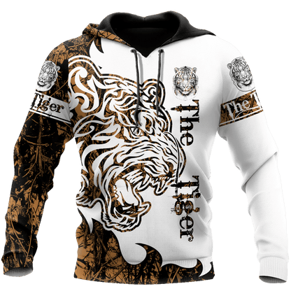 Brown Camo The Tiger All Over Printed Unisex Shirt