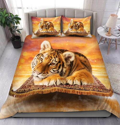 Tiger Magic Carpet All Over Printed Bedding Set