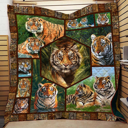 Tiger Q2 Quilt