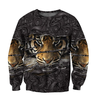 Powerful Tiger Eyes All Over Printed Unisex Shirt