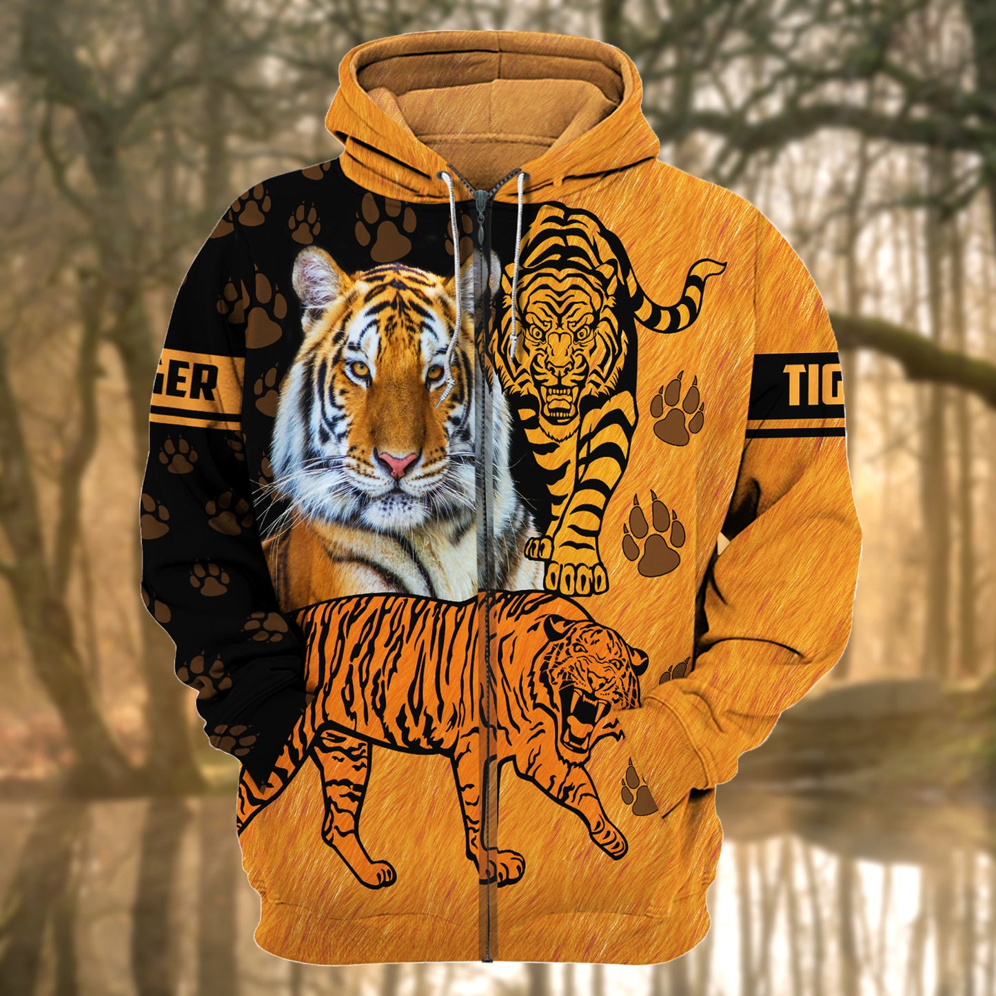 Tiger Paw Q2 All Over Printed Unisex Shirt