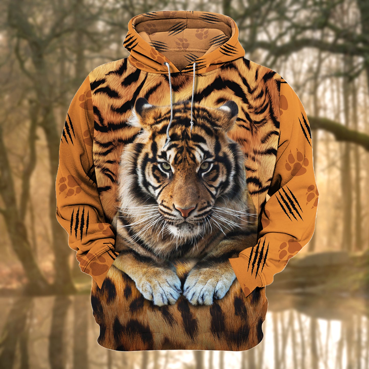 Cool Tiger Pattern All Over Printed Unisex Shirt Q091202