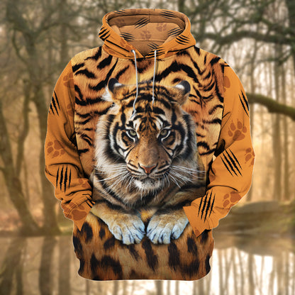 Cool Tiger Pattern All Over Printed Unisex Shirt Q091202