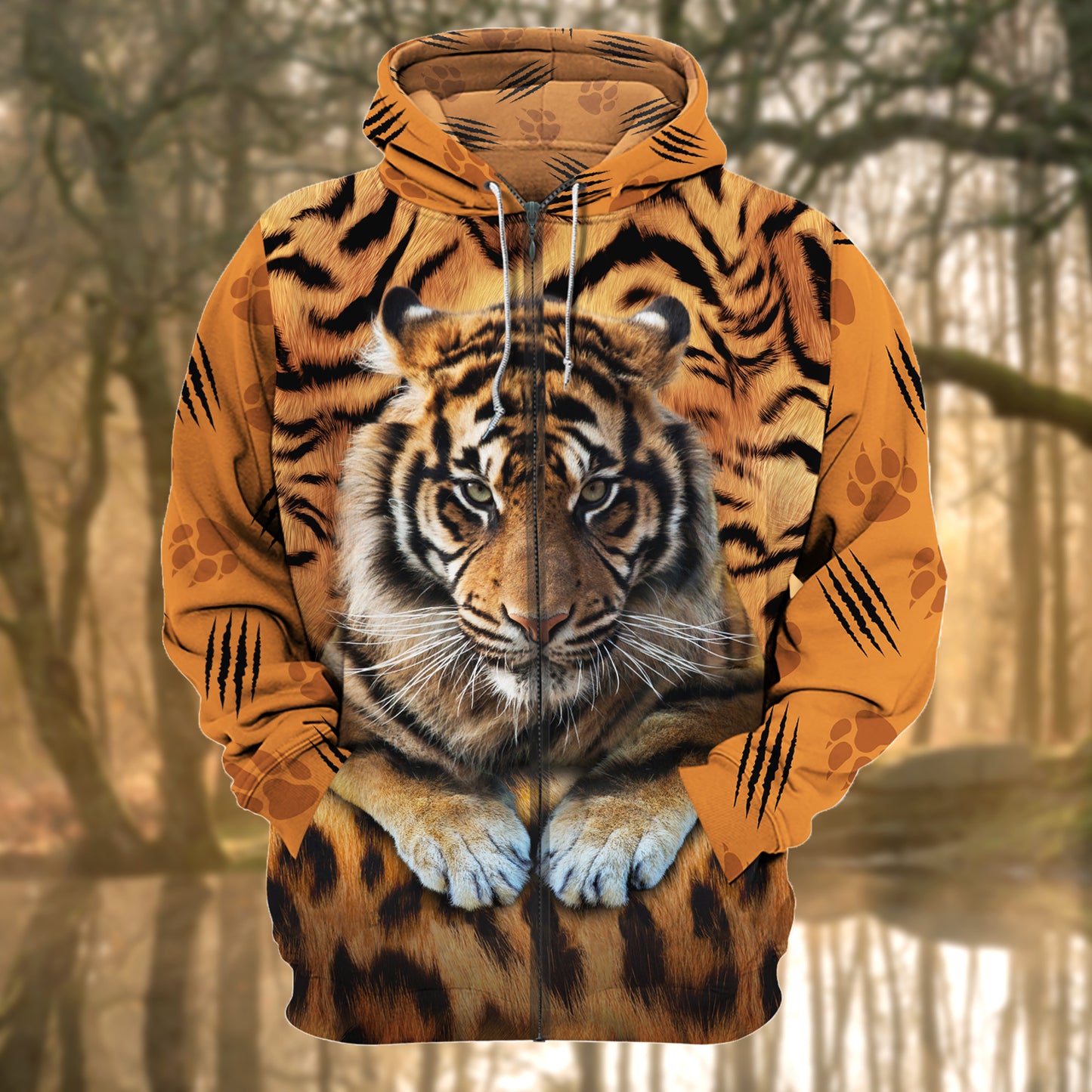 Cool Tiger Pattern All Over Printed Unisex Shirt Q091202