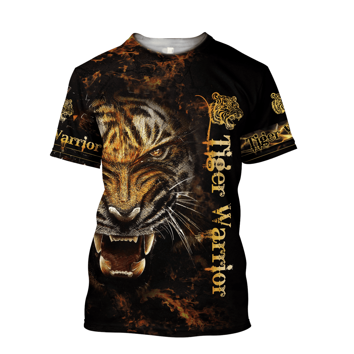 Tiger Warrior All Over Printed Unisex Shirt