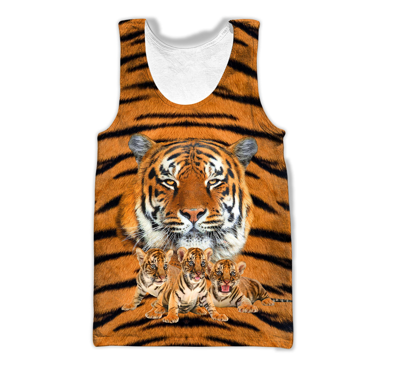 Tiger Family Q2 All Over Printed Unisex Shirt