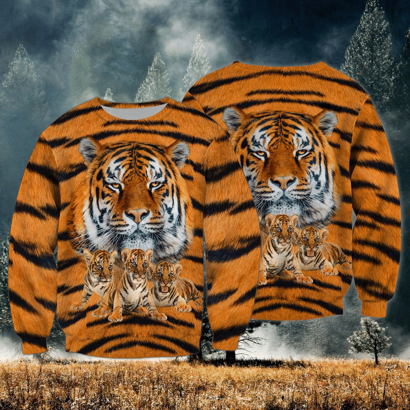 Tiger Family Q2 All Over Printed Unisex Shirt