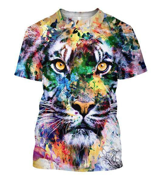 Tiger Painting All Over Printed Unisex Shirt Q191220