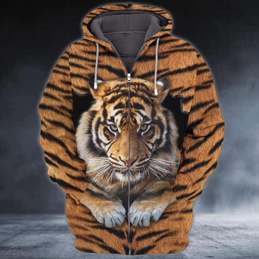Cool Tiger 3D All Over Printed Unisex Shirt