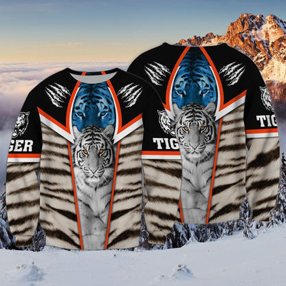 White Tiger Shade All Over Printed Unisex Shirt