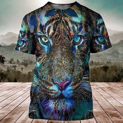 Tiger Face Art Q2 All Over Printed Unisex Shirt