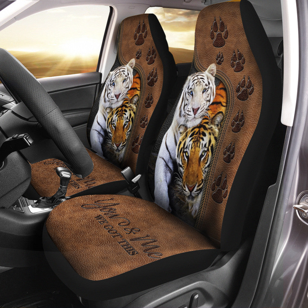Tiger Couple We Got This Car Seat Covers Universal Fit Set 2