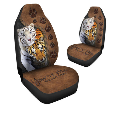 Tiger Couple We Got This Car Seat Covers Universal Fit Set 2